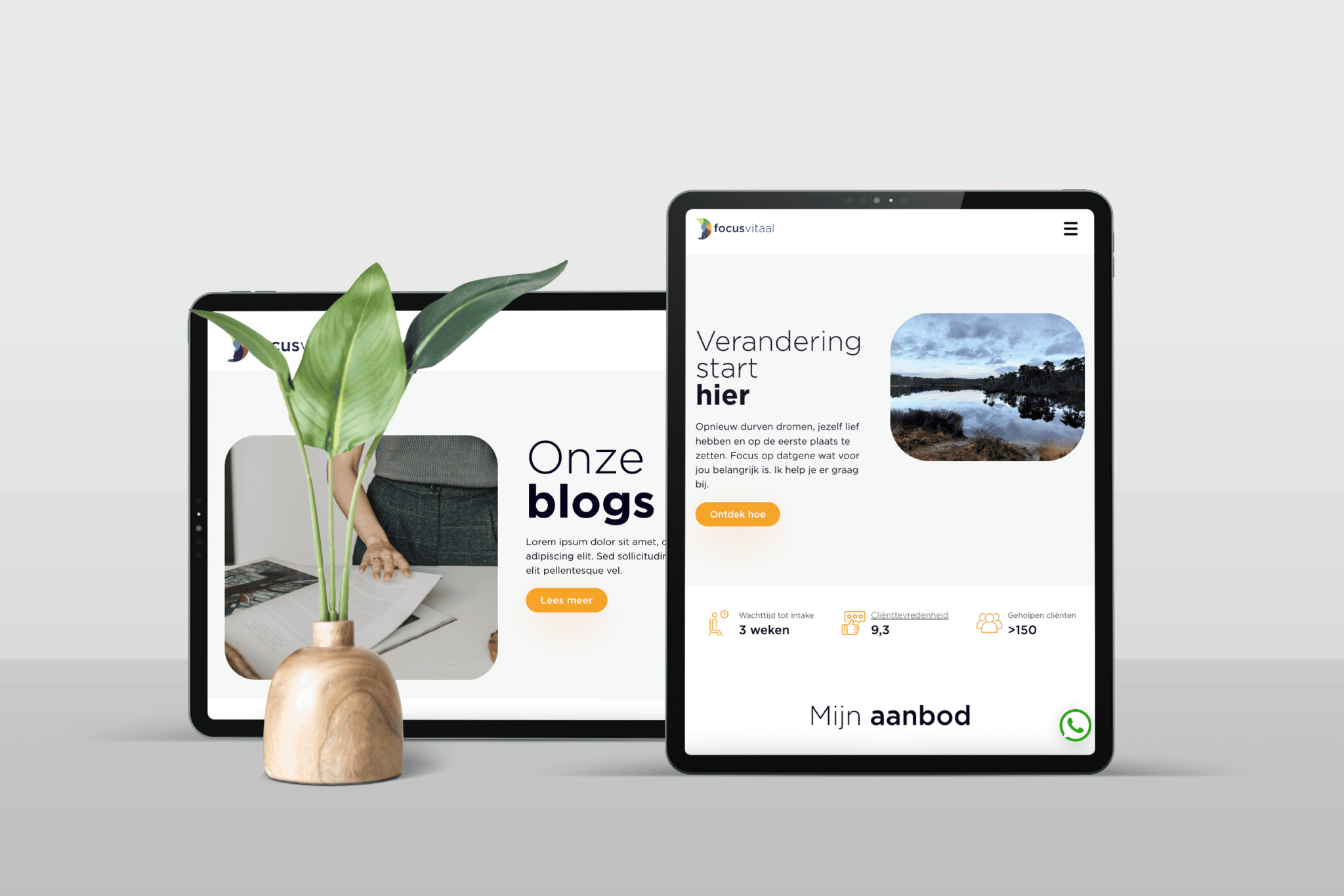 Monkey Vision - Free iPhone iPad Mockup v2 2
