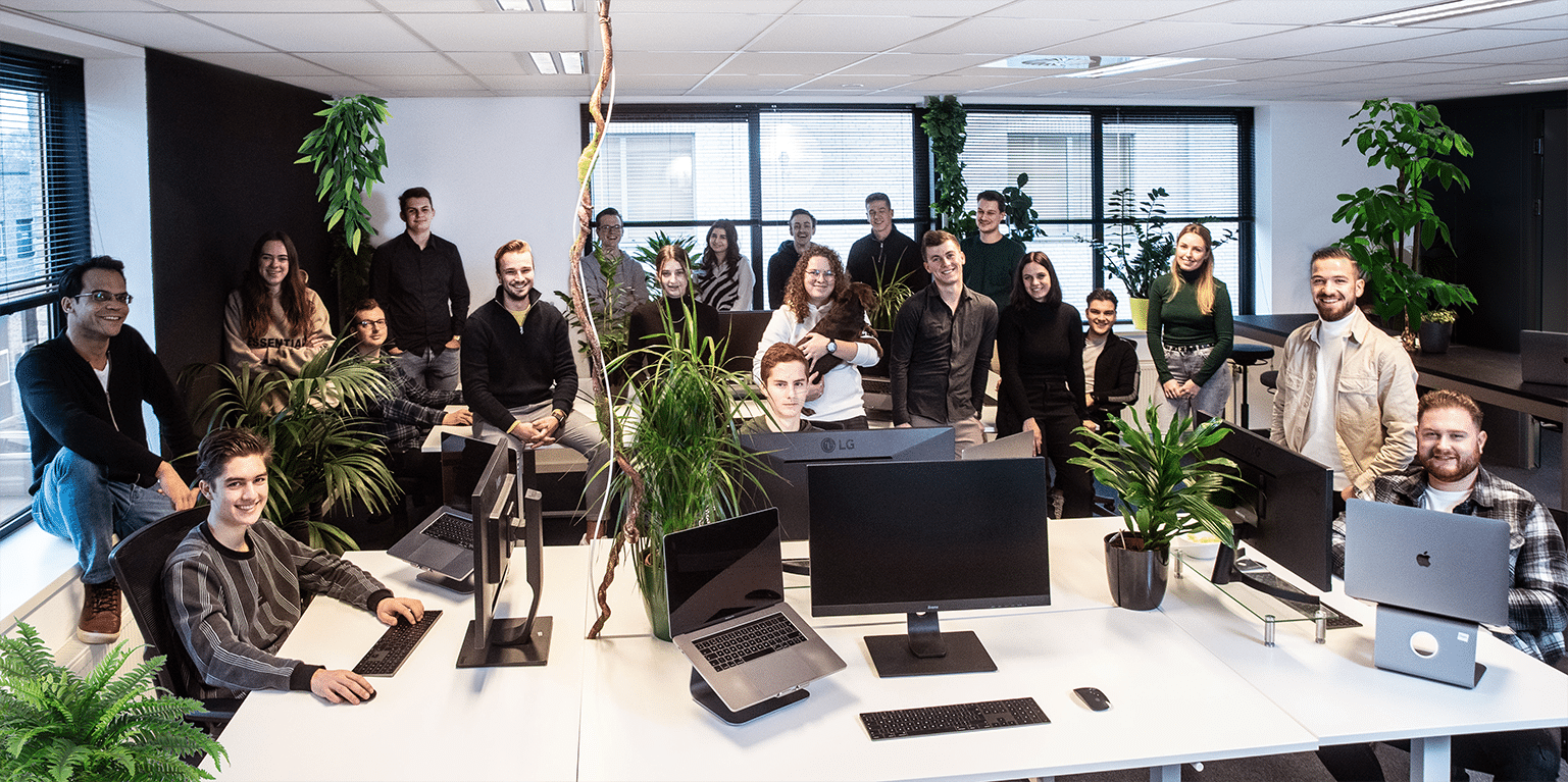 Monkey Vision - Over ons Monkey Vision - creatief bureau wijchen nijmegen monkey vision teamfoto